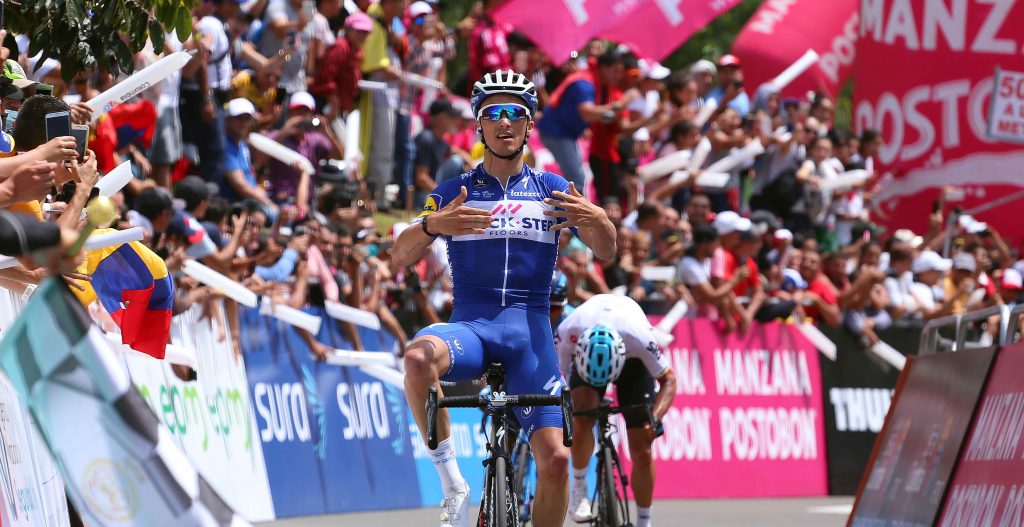 Alaphilippe slaat dubbelslag op El Tambo in Colombia Oro y Paz